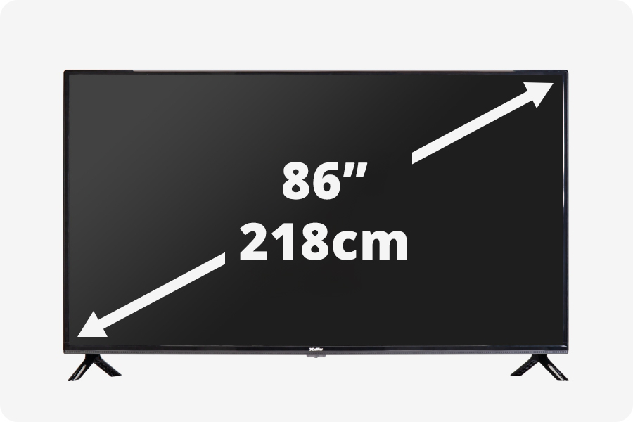 Led телевизор 86″
