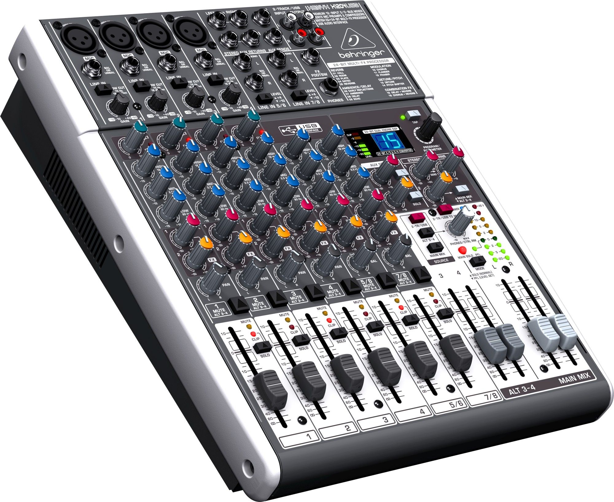 Микшерный пульт Behringer XENYX 1204USB